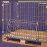 Pallet cage roll containers