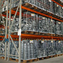 Pallet cage roll containers